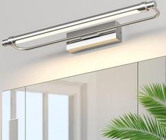 LED veidrodžio lempa vonios kambariui Veidrodžio lempa vonios kambariui 50 cm 180° pasukama veidrodžio lempa LED vonios kambario veidrodžio spintelės apšvietimas 4000 K Lengvai montuojama spintelės lempa