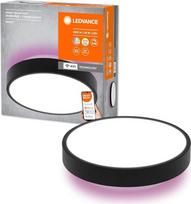 LEDVANCE lubinis šviestuvas, dekoratyvinis lubinis, foninis apšvietimas su "WiFi" technologija, 28 W, 220-240 V, spindulio kampas: 110, RGBTW, 3000...6500 K, korpuso medžiaga: Medžiaga: metalas, IP20, pakuotė po 1 vnt.