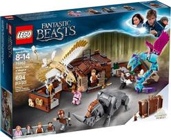 LEGO "Fantastiniai gyvūnai" Niūto stebuklingų būtybių lagaminas (75952), konstruktorius (694 dalys), viengubas