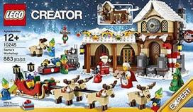 LEGO 10245 Kalėdų Senelio dirbtuvės, įvairių spalvų