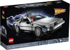 LEGO 10300 „Atgal į ateitį“: laiko mašina, 1-oji iš 3 versijų laiko kelionėms skirto automobilio (1872 detalės)