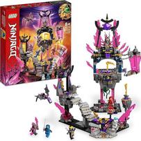 LEGO 71771 Ninjago "Krištolinio karaliaus šventykla", nindzių žaidimų rinkinys iš serijos "Sugrįžimas" (kristalizuotas) su mini figūrėlėmis Cole, Zane, Kai ir Jay, veiksmo žaislas vaikams nuo 8 metų