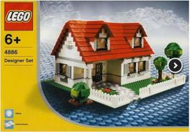 LEGO Creator dizainerio rinkinys 4886: Pastatai