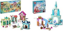 LEGO Disney Princess: Disnėjaus princesių nuotykių turgus ir "Disney Frozen" Elzos ledo rūmai, "Frozen" pilis Žaislas