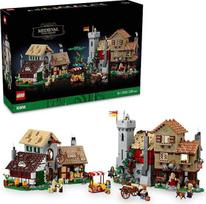 LEGO Ikonos 10332 Viduramžių miesto aikštės namų dekoracija suaugusiesiems