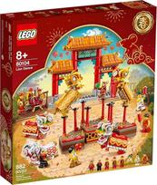 LEGO Liūto šokis 80104 Kinų Naujųjų metų festivalio liūto šokis