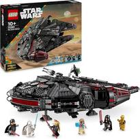 LEGO Star Wars 75389 "Dark Falcon" - ekrano žaislas su spyruoklinėmis šaudyklėmis, patrankomis ir 6 mini figūrėlėmis, įskaitant C-3PO - dovana berniukams nuo 10 metų ir suaugusiesiems