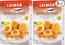 LEIMER speltos miltų trupiniai, 350 g (2 vnt. pakuotė)
