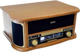 Lenco TCD-2551WD – TCD 2551WD patefonas – Patefonas | Vinilo grotuvas – „Bluetooth“ – CD grotuvas – kasetės grotuvas – 3 greičiai – diržinė pavara
