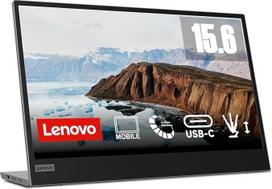 Lenovo L15 | 15,6 colių Full HD monitorius | 1920 x 1080 | 60 Hz | 250 nitų | 6 ms atsako laikas | IPS skydelis | USB-C 3.2 | USB 2.0 | Nuo atspindžių | 0,86 kg | Juoda | Komplekte yra USB-C kabelis