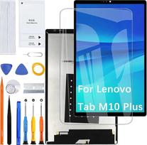 Lenovo Tab M10 Plus TB-X606 TB-X606F TB-X606X TB-X606V LCD ekrano keitimo surinkimo remonto rinkinys (juodas, 10,3 colio)