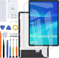 Lenovo Tab M11 TB330FU LCD ekrano keitimo surinkimo remonto komplektas (juodas, 11 colių)