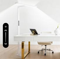 LES FLEURS 60 W LED biuro toršeras, skaitymo lempa, 4800 lm, reguliuojamas apšvietimas, balta