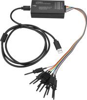 LHT00SU1 daugiafunkcinis signalų generatorius – virtualus osciloskopas ir loginis analizatorius, 8 kanalų loginis analizatorius su USB jungtimi, skirtas „Win2000/XP/Vista/WIN7“