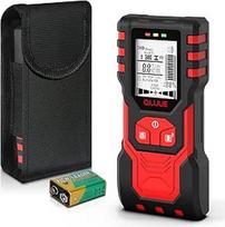 Linijų ieškiklis Lokatorius Stud Finder 5-in-1 Sienų skenerio detektorius Daugiafunkcinis Stud Finder su dideliu LCD ekranu Laidų ieškiklis medinėms smeigėms Maitinimo laidas ir metalinė linija 9V baterija