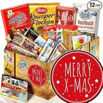 Linksmų X-Mas - Saldumynai Velykų paketas - Kalėdų dovana merginai