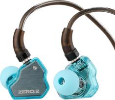 LINSOUL 7Hz x Crinacle Zero:2 ausinės, atnaujintos 10 mm dinaminio garsiakalbio IEM, laidinės ausinės, žaidimų ausinės, su OFC IEM kabeliu, skirtos muzikantams (be mikrofono, mėlynos spalvos)