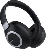 LORELEI B-C6 Wireless Over-Ear Headphones, 50H Playtime Foldable, Lightweight Bluetooth Headsets, Deep Bass, Built-in Microphone, Memory Foam Earmuffs, for Travel (Space Black)