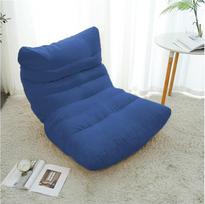 Lounge Chair Lazy Floor Sofa Accent Bean Bag Couch for Living Room Corner Chair Miegamojo kambarys Salonas Biuro Lazy Sofa Kėdės Mėlyna