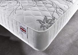 Lovos centras Ortho Memory Foam dygsniuotas spyruoklinis čiužinys Medium Soft Single čiužinys