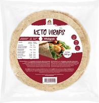 Lowcarbchef - Keto Tortilla Wraps (6 vnt.) | 1,8 g angliavandenių viename įvyniojime | Pilno grūdo | 90 % mažiau angliavandenių | Mažai angliavandenių ir KETO - Kesadilai, picai (4 vnt., 4)