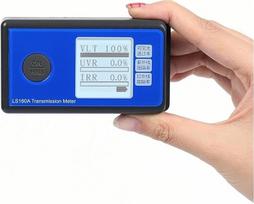 LS160 LS160A Nešiojamas langų tamsinimo pralaidumo matuoklis su IR-UV atspindėjimo funkcija, saulės apsauginės plėvelės testeris, langų tamsinimo matuoklis (LS160A)