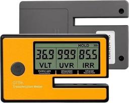 LS162 GT116 saulės apsaugos plėvelės automobilių transmisijos langų tamsinimo matuoklis „3-in-1“ – VLT, UV ir IR atspindžio testeris su automatiniu kalibravimu, skirtas namų meistrams