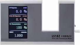 LS182 „3-in-1“ skaitmeninis saulės plėvelės matuoklis su UV ir IR atspindžio koeficiento bei matomos šviesos pralaidumo matavimo funkcijomis, „Laboroptik“