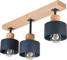 Lubų šviestuvas su 3 gaubtais. LED lubų šviestuvas. Skandinaviško stiliaus šviestuvas. Svetainės šviestuvas. Miegamojo šviestuvas. Vaikų kambario šviestuvas. Svetainė. Miegamasis. Vonios kambarys. Virtuvė. Lubų šviestuvai. AN50x7BU