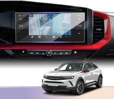 LUWU suderinama su Opel Mokka B Mokka-e Astra L 2022-2025 2026 / Grandland 2022-2024 Navigation Ekrano apsauga 10 colių grūdinto stiklo ekrano apsauga 9H atspari įbrėžimams Mocha B Priedai