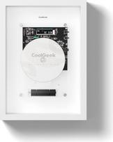 M1 vertikalus „Bluetooth“ CD grotuvas, nešiojamas, skaidrus dizainas, skaidrus vertikalus CD grotuvas su „Bluetooth“ siųstuvu, 8 val. baterija, montavimas ant sienos arba ant stalo, „Hi-Fi“ garso kokybė