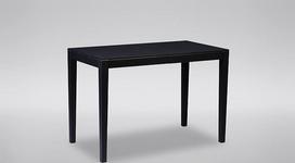 M2 Kollektion Gunar rašomasis stalas, medžio kompozitas, juodas, š/ž/d = 110 x 75 x 60 cm