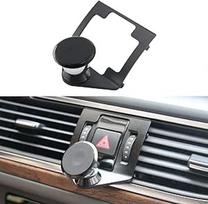 Magnetinis mobiliojo telefono laikiklis, suderinamas su "Audi A6 C7" ir "Audi A7 C7 Sportback", tinkamas išmaniajam telefonui ir GPS su automobiliniu mobiliojo telefono laikikliu, reguliuojamu 360 laipsnių kampu (juodas)
