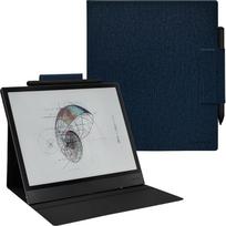 Magnetinis stovas-dėklas, skirtas „Onyx Boox Note Air 4C“/„Note Air 3C“ (išleisti 2024 m./2023 m.), ypač plonas ir lengvas odinis dėklas su magnetine rašiklio sagtimi, automatinis