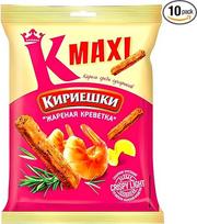 Maissnack Kirieschki Maxi keptos krevetės (10 x 60g)