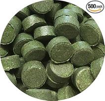 Maisto tabletės „Bottom Tablets“ 9 mm, 10 % spirulinos, daržovių ir žuvų maistas, skirtas somiams (500 ml)