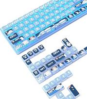 MAMBASNAKE 120 klavišų rinkinys, ASA profilis, PBT spalvų sublimacija, ANSI JAV išdėstymas, skirtas TKL 61 68 87 87 98 104 108 mechaninei klaviatūrai, suderinamas su "Cherry MX Gateron Otemu Kailh" jungikliu
