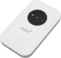 Maršrutizatorius „Hotspot WiFi“ – nešiojamasis 4G/5G mobilusis hotspotas su 300Mbps greičiu, palaikantis iki 10 įrenginių, su 3650 mAh baterija, skirtas verslui, kempingui ir kelionėms nameliu ant ratų