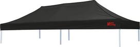 MASTERCANOPY pavėsinės keitimo stogas, greitai montuojamas stogas, palapinė, 3 m x 6 m, juoda