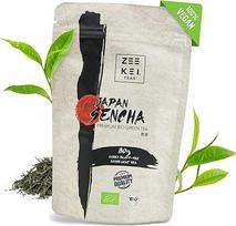 MatchaMagic Bio Sencha japoniška žalioji arbata 80 g palaidų lapelių Aromatinė žalioji arbata, alternatyva Matcha