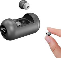 Mažos belaidės „Bluetooth“ ausinės, skirtos miegui, nematomos, į ausį įdedamos, „Bluetooth“, skirtos miegantiems ant šono, belaidės ausinės, skirtos mažoms ausims, belaidės ausinės miegui, į ausį įdedamos ausinės, ausinės, ausų įdėklai, ausinių komplektas
