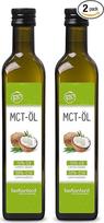 MCT organinis aliejus 1000 ml Pagamintas iš 100 % ekologiško kokosų aliejaus (2 x 500 ml) l Aukščiausios kokybės l 70 % kaprilo rūgšties C8 l 30 % kaprilo rūgšties C10 L Mechaniškai pagamintas