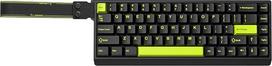 Mechaninė klaviatūra M68 HE, 60 %, nuimama, laidinė, skirta žaidimams, su magnetiniais jungikliais, apklausos dažnis 8000 Hz, 0,01 s, mažas vėlavimas, Holo efekto technologija, „Hot Swap“ funkcija, internetinis tvarkyklė, skirta „Mac“ ir „Win“