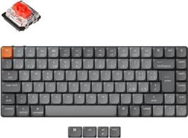 Mechaninė klaviatūra „Keychron K3 Max“, 75 % QWERTY (itališka versija), „Dual Shot“ technologija, „Gateron Red“ jungikliai su „Hot-Swap“ funkcija, 2,4 GHz / „Bluetooth“ 5.1, RGB apšvietimas, QMK / VIA