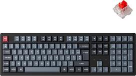 Mechaninė klaviatūra „Keychron K10 Pro“, 100 % AZERTY, „Bluetooth 5.1“ ir USB-C laidas, suderinama su QMK/Via, RGB apšvietimas, 4000 mAh baterija, belaidė žaidimų klaviatūra, skirta „Mac“ ir „Windows“