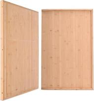 Medinė pjaustymo lenta, ypač didelė, 70 x 45 x 2,5 cm, bambukinė pjaustymo lenta virtuvei, dvipusė pjaustymo lenta, didelė pjaustymo lenta su sulčių grioveliu, skirta mėsai, daržovėms, sūriui ir duonai
