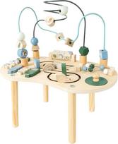 Medinis veiklos stalas vaikams: „7-in-1“ Montessori žaislas mažiems vaikams – ugdomasis jutimų žaidimas ir dovana