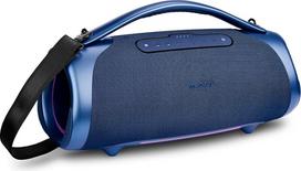 MEDION P61768 nešiojamas „Bluetooth“ garsiakalbis (baterija, žemų dažnių sustiprinimas, muzikos grotuvas, RGB šviesos efektai, IPX7 atsparumas vandeniui ir tvirta konstrukcija, integruotas išorinis akumuliatorius, bendra galia 100 W (RMS), 2 x 20 W + 60 W