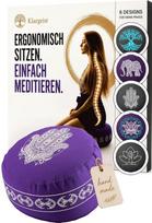 Meditacijos pagalvėlė, jogos pagalvėlė, dvasinė violetinė | Apvali sėdimoji pagalvėlė, sėdimoji pagalvėlė, sėdimoji dalis, jogos reikmenys, meditacijos reikmenys, jogos pagalvėlė