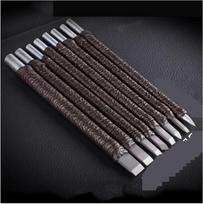 Medžio tekinimo staklės, mini tekinimo staklės, įrankiai, 12–24 V, „pasidaryk pats“ (DIY), medžio apdirbimas, medžio tekinimo staklės, frezavimo staklės, šlifavimas, poliravimas, perlinimas, grąžtai, tekinimo įrankių rinkinys (spalva: 8 vnt. drožimo peili